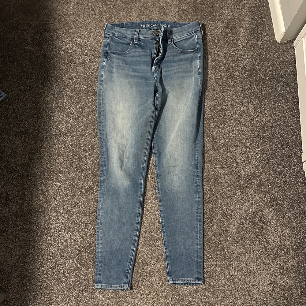 American Eagle Dream Jean Curvy High Rise Jeggings